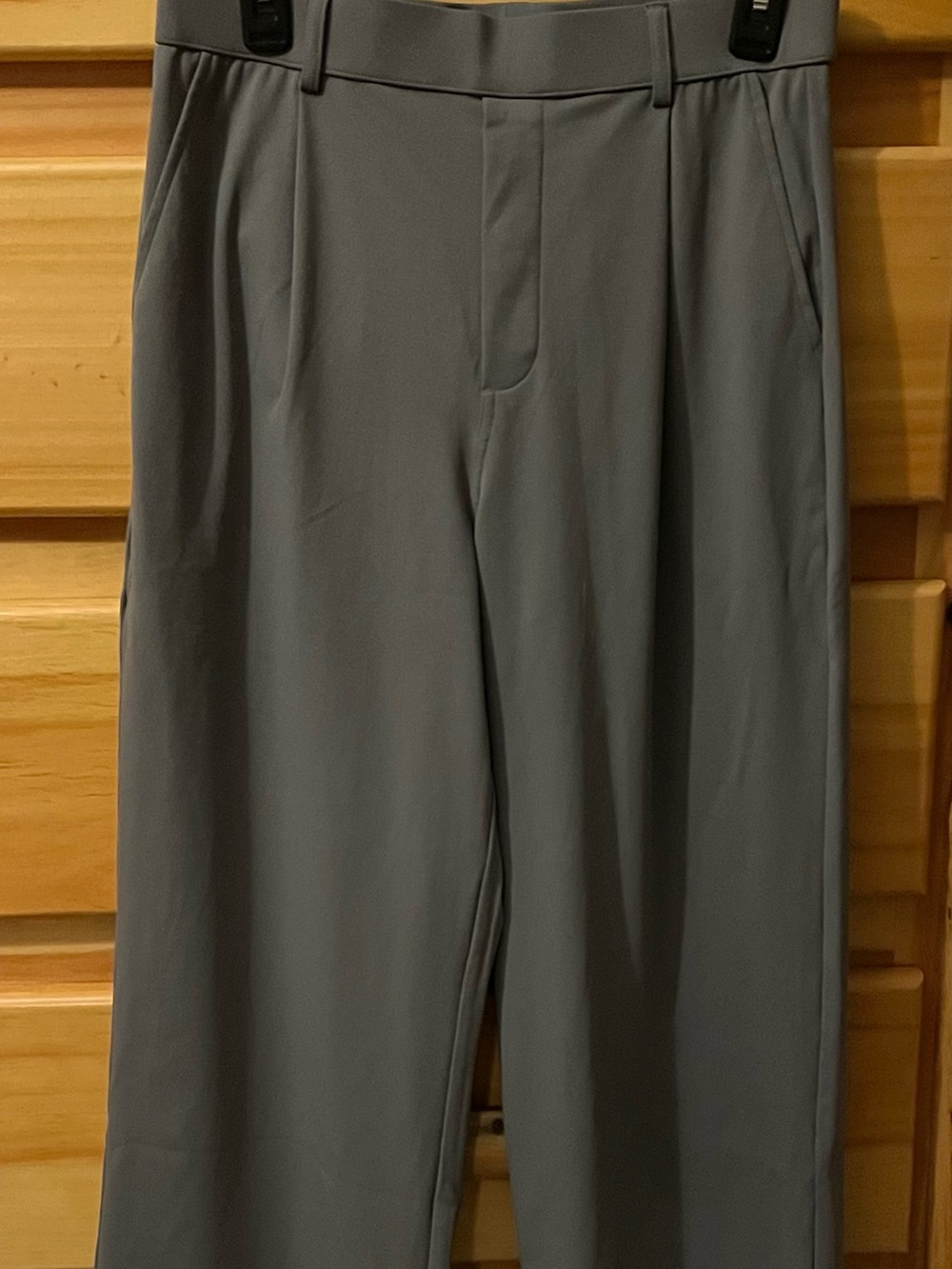 HALARA Women's Straight Gray Dress Pants